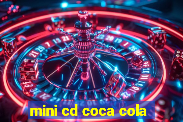 mini cd coca cola